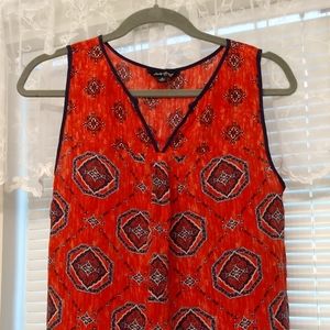 Lucky Brand Silk Sleeveless Top